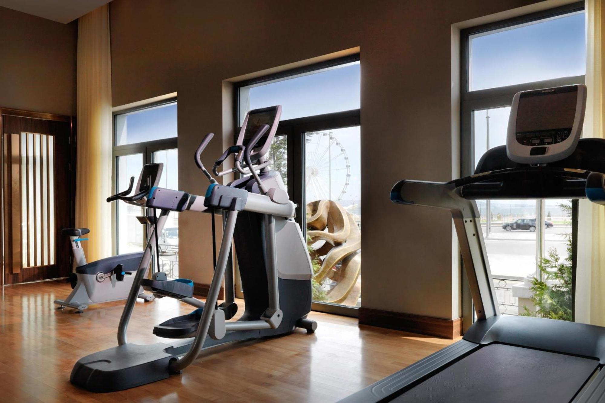 Sheraton Baku Intourist Zewnętrze zdjęcie A typical gym