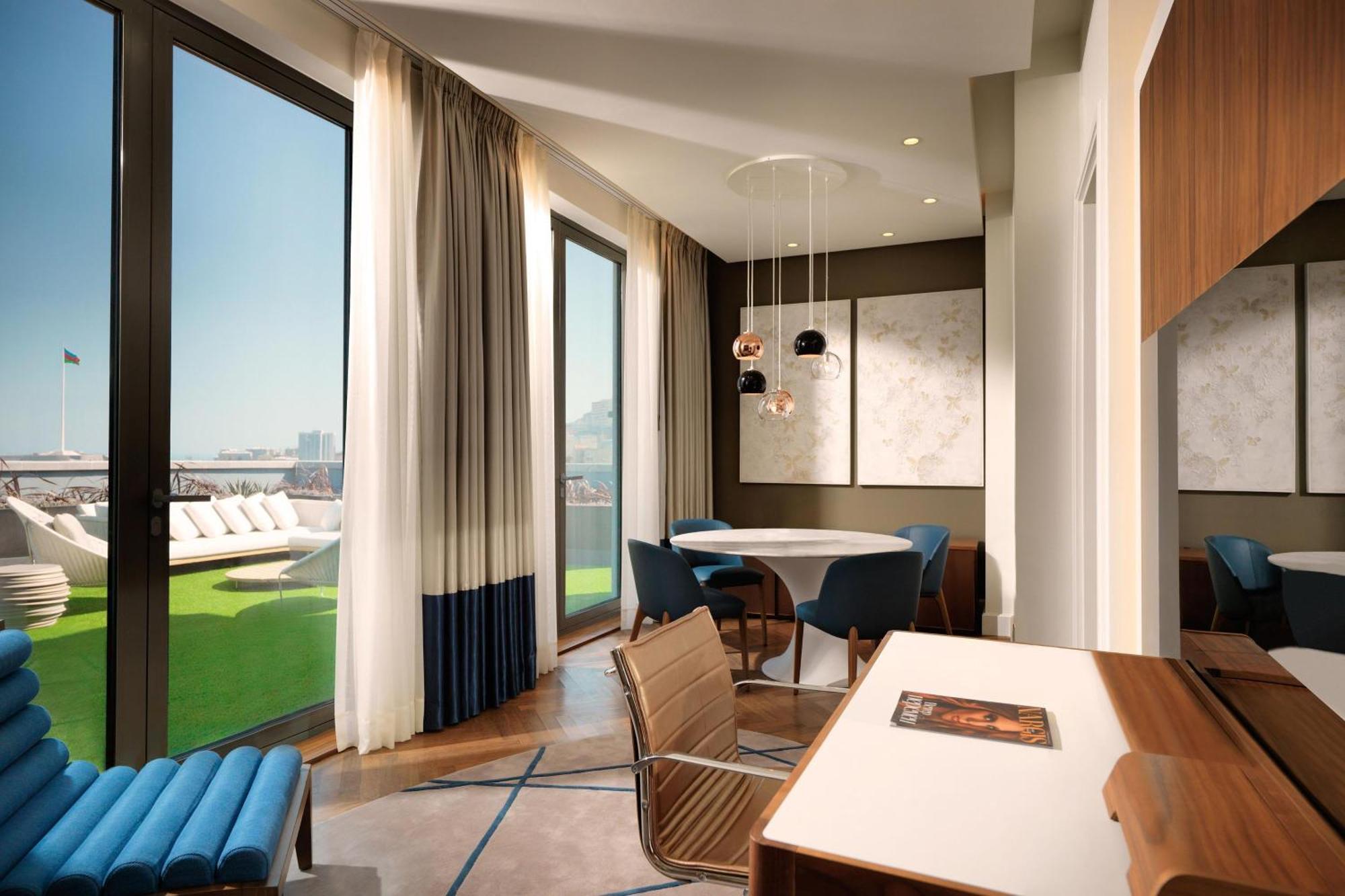 Sheraton Baku Intourist Zewnętrze zdjęcie Interior of a penthouse apartment